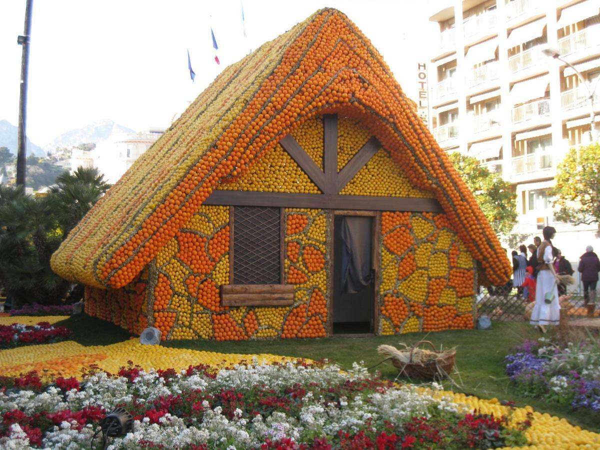 Appartement Le Valmont Ментона Экстерьер фото